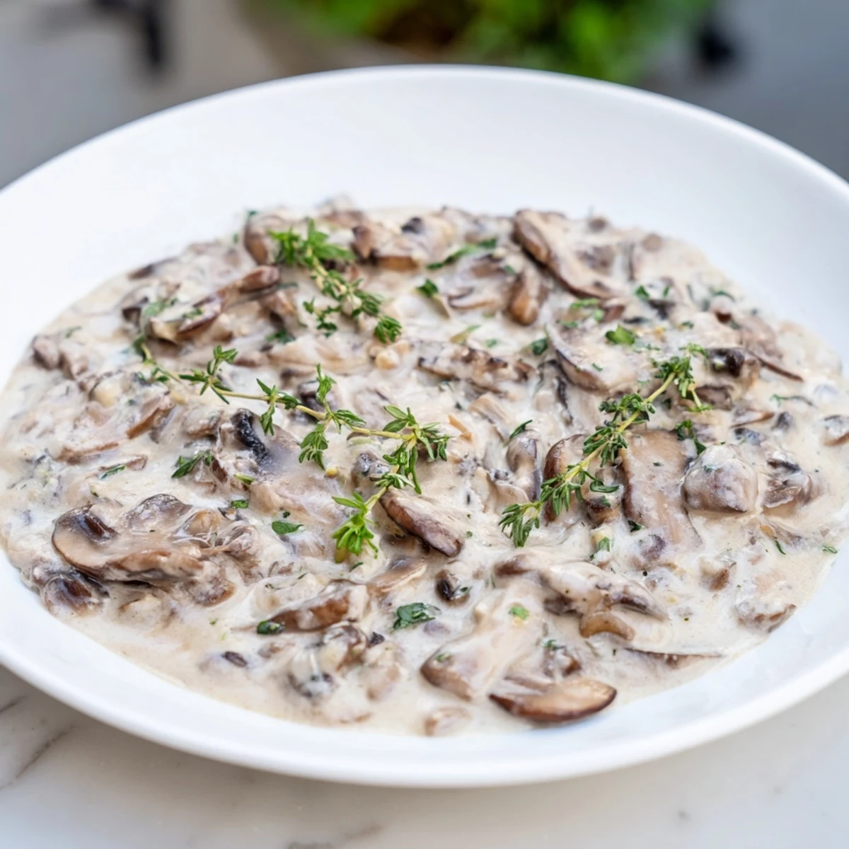 Creamy Mushroom Sauce Delight
