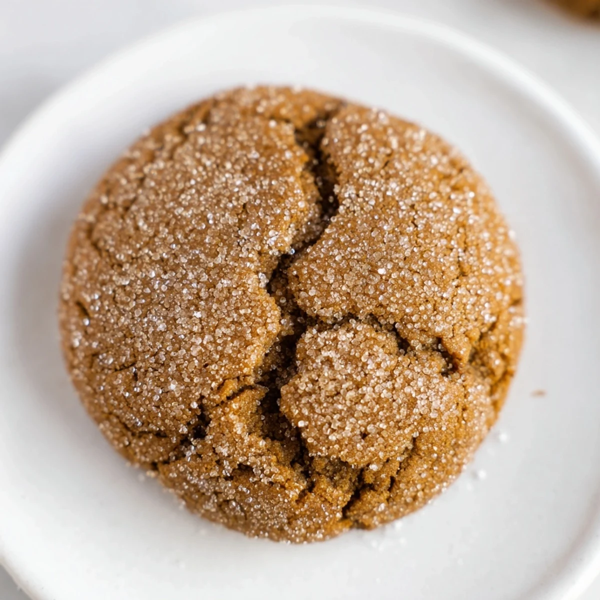 Warm, aromatic gingerbread, with crackled edges, freshly baked and ready to eat.