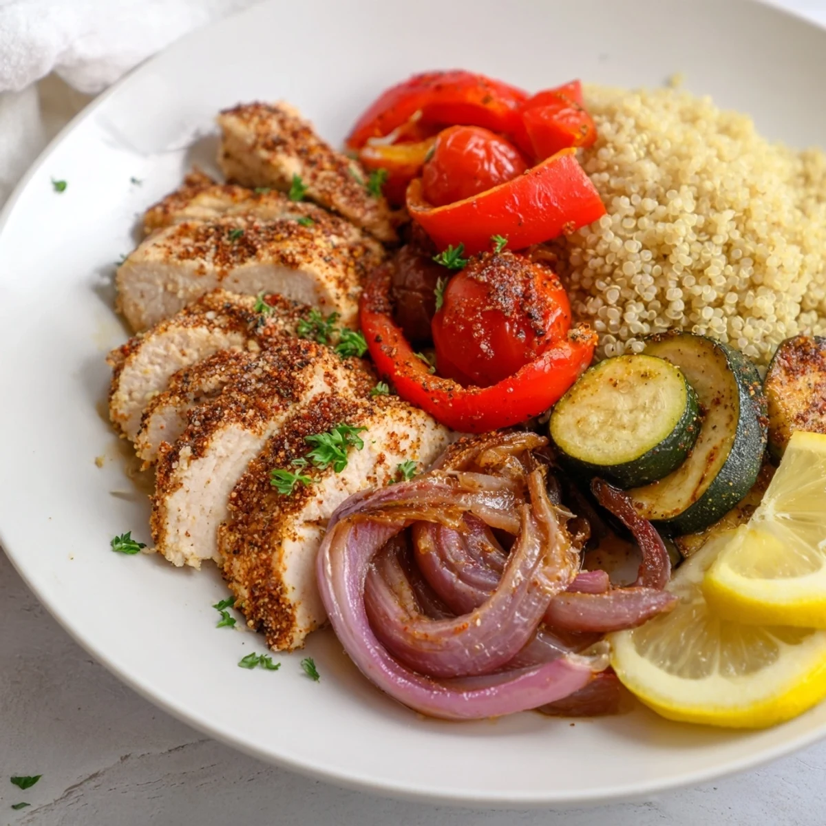 These gluten-free Savory Meal Prep Bowls are packed with flavor, ready for healthy lunches all week.