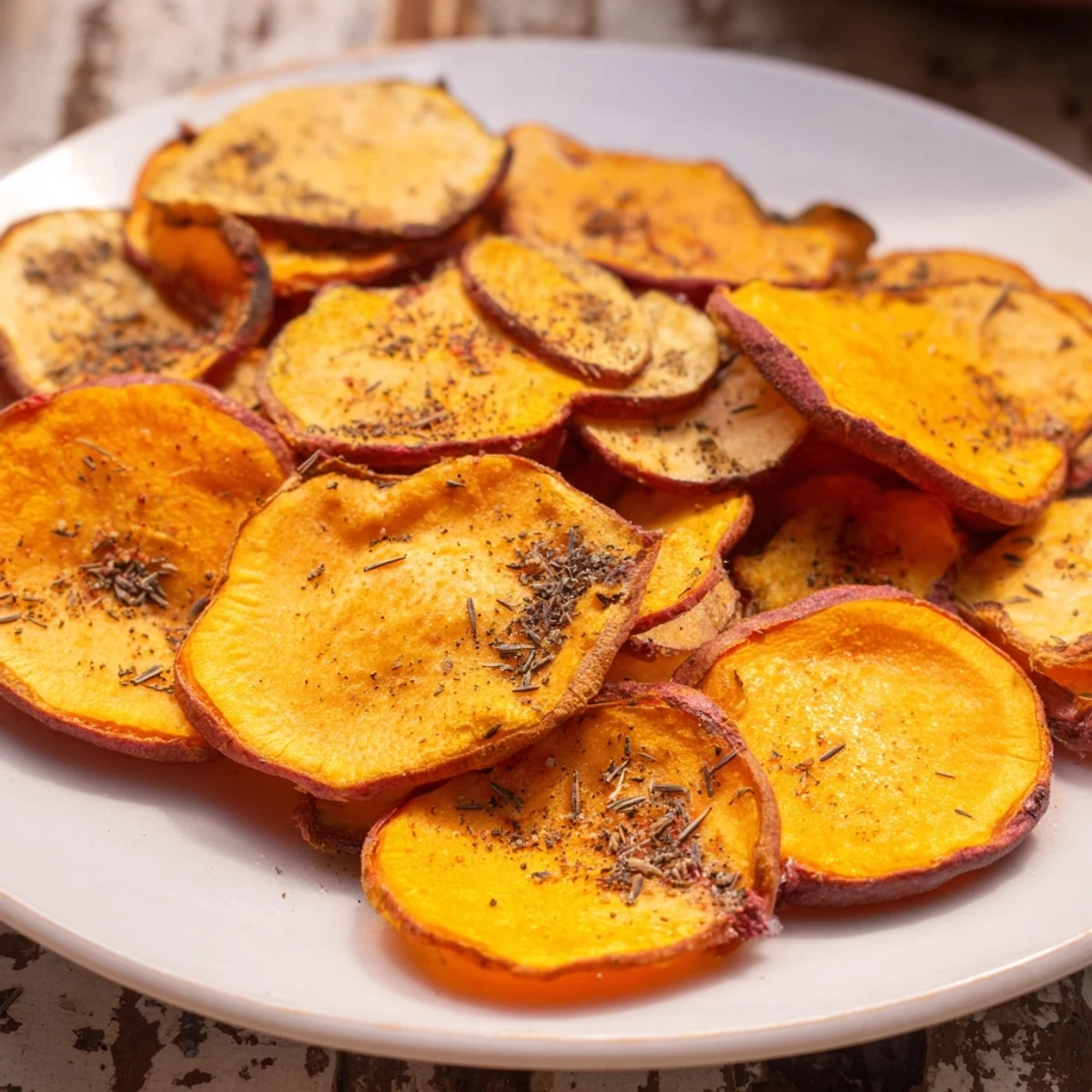 A close-up shot of perfectly cooked sweet potato wedges, ideal for a satisfying side dish.
