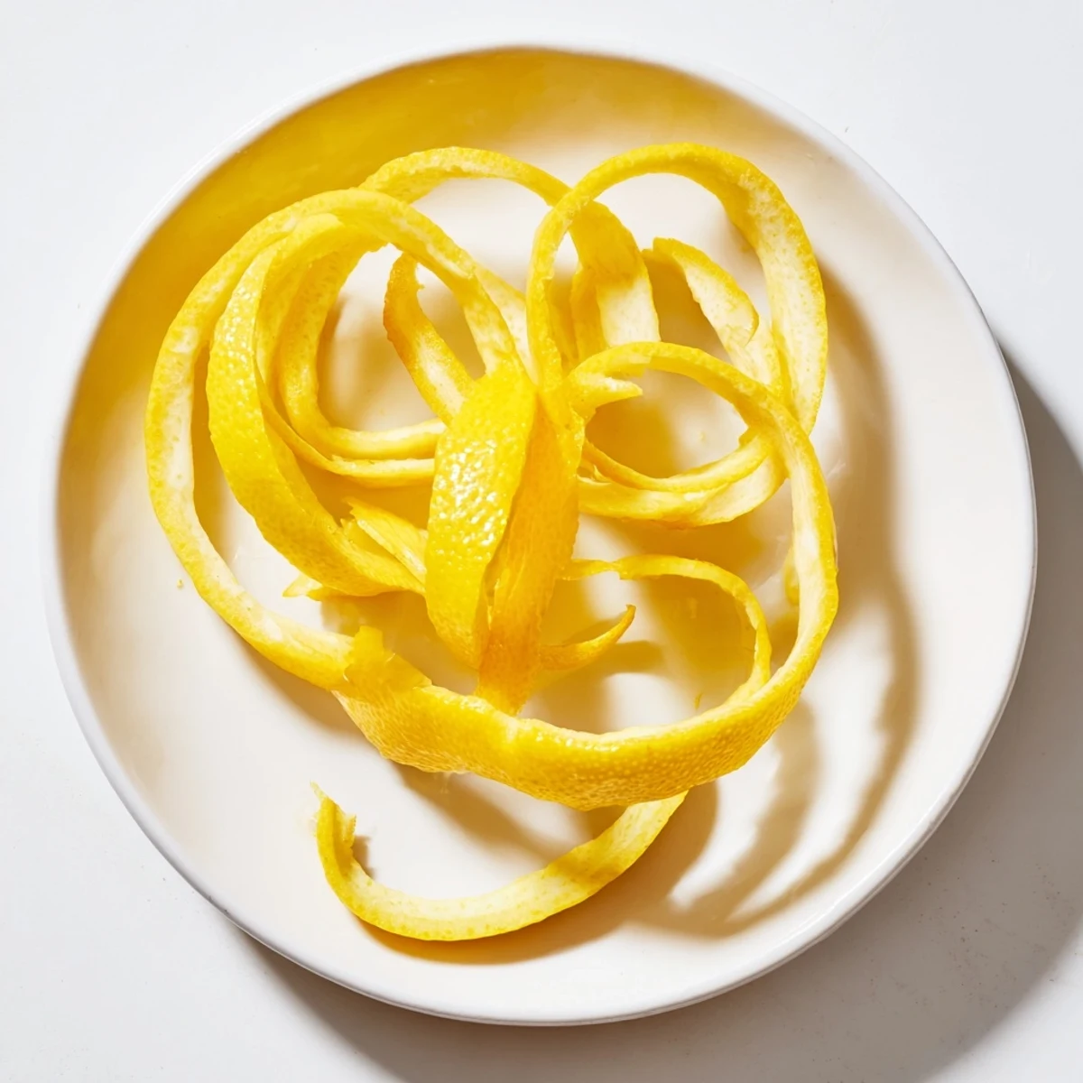 Bright versatile lemon garnish