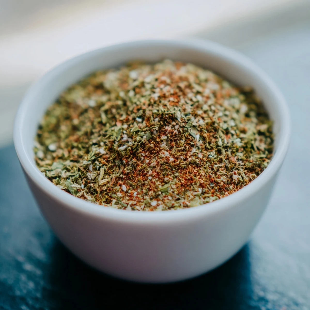 Close-up of Taste Savory spice mix, ready to season potatoes or meats for added depth.