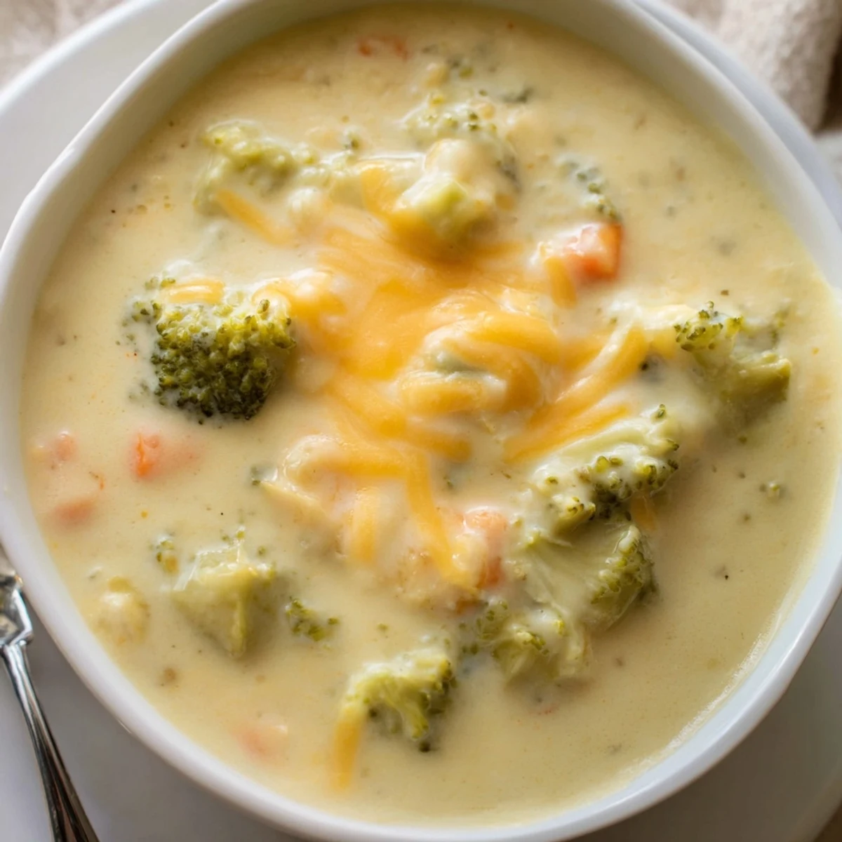 Creamy Broccoli Cheddar Soup