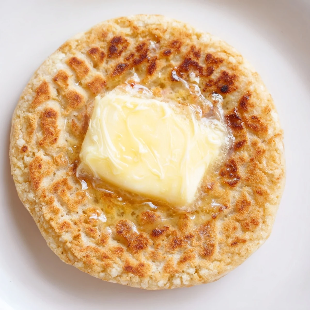 Homemade Irish Soda Farls sliced open, revealing a soft, tender crumb, perfect for breakfast or afternoon tea.