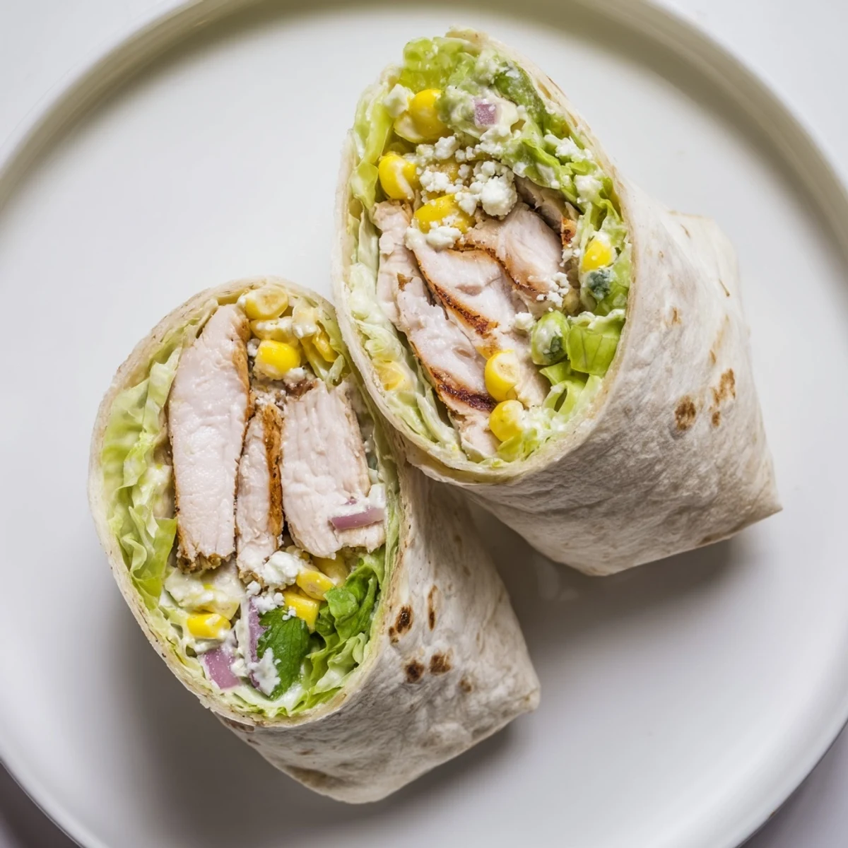 Quick Mexican Street Corn Wraps