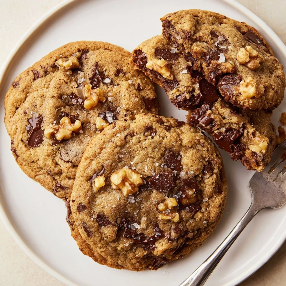 Fresh-baked Chocolate Chip Cookies served with cold milk, crisp edges and chewy middles.
