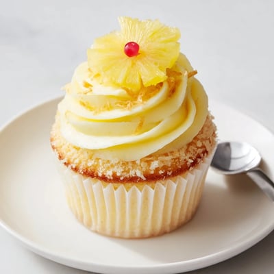 Dole Whip Cupcakes