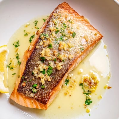 Garlic Butter Salmon Fillets