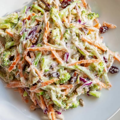 Crisp Broccoli Slaw Salad