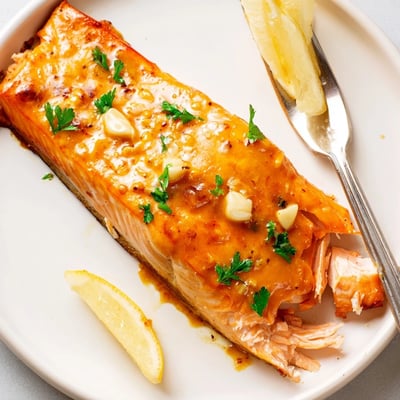 Baked Honey Mustard Salmon